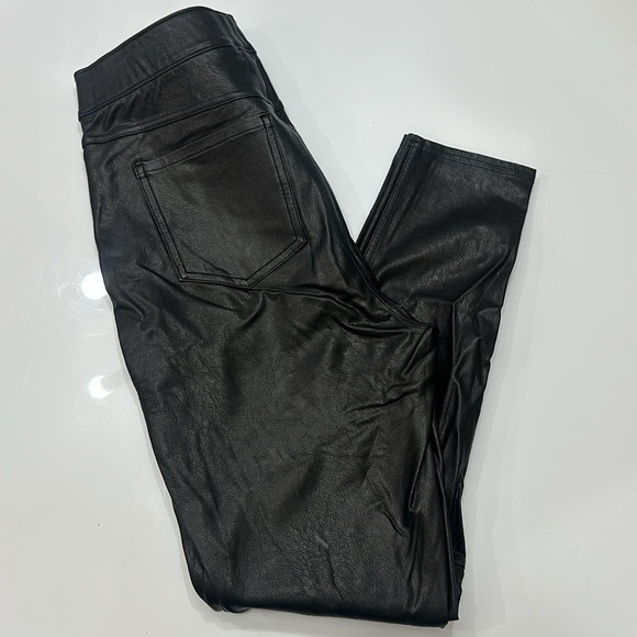 NWOT Spanx Leather Like Skinny Ankle Pant Medium Item# 8M - Picture 11 of 11